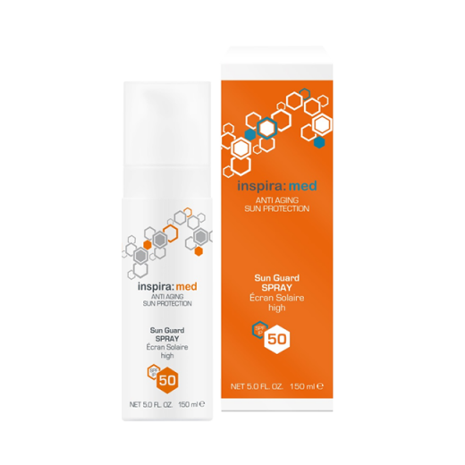 Легкий, водостойкий солнцезащитный спрей SPF 50
