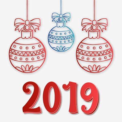 С наступающим 2019 годом!